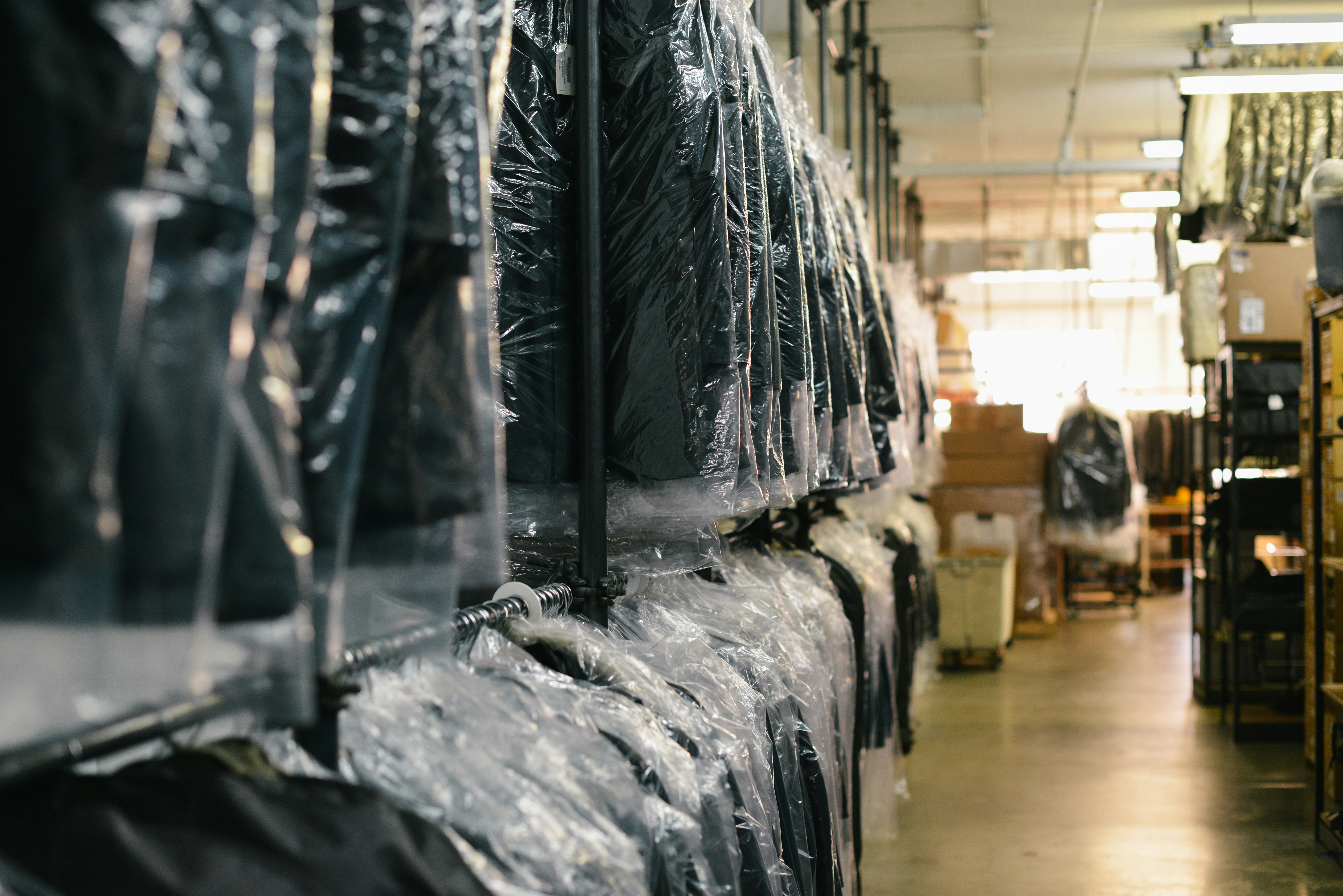 Professional dry cleaning garment care